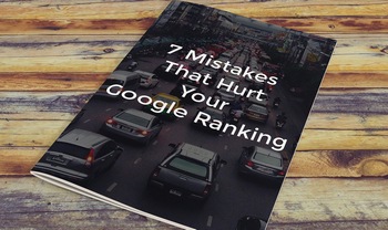 SEO mistakes that hurt your Google ranking
